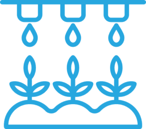 Irrigation control icon.